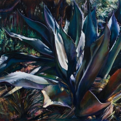 AGAVE IN BLUE